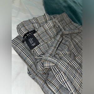 Plaid Work Pants (lightly used, pockets still sewn shut)